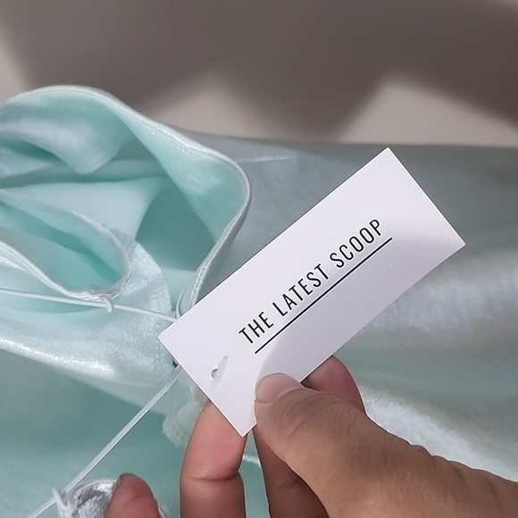 BNWT Double Zero Satin backless slip Dress - Picture 5 of 8